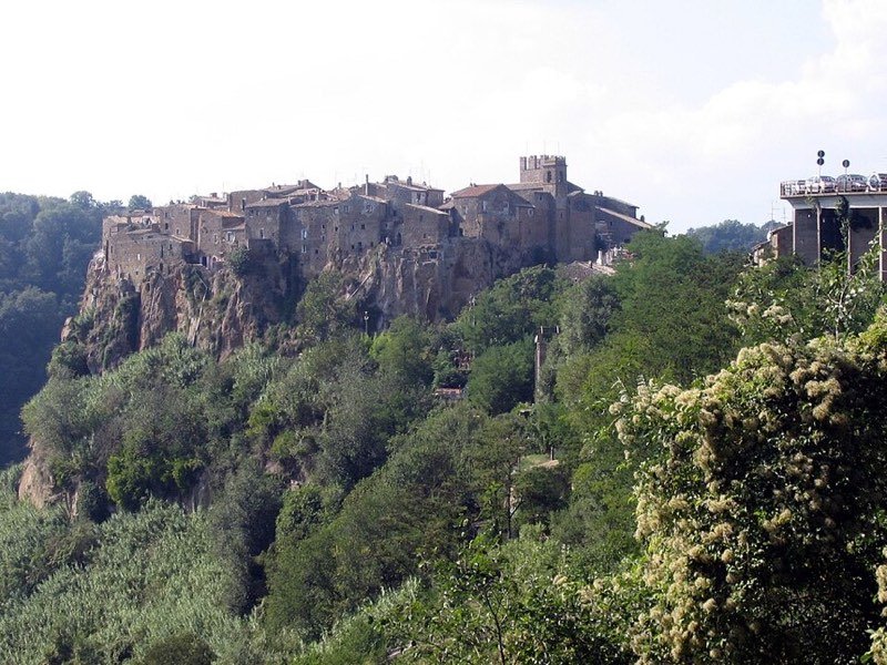 Il comune di Calcata